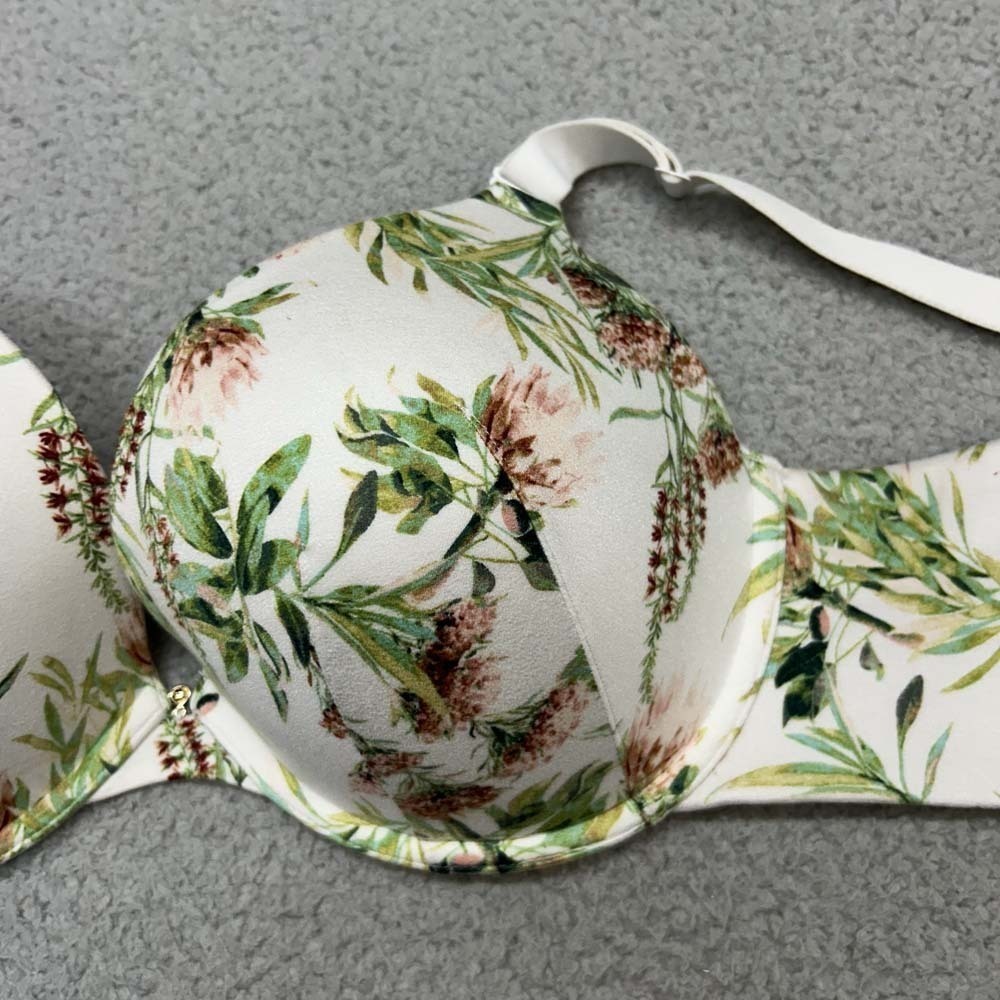 Cacique Bra 42C Push Up Bra Boost Plunge Lane Bryant - Picture 4 of 13